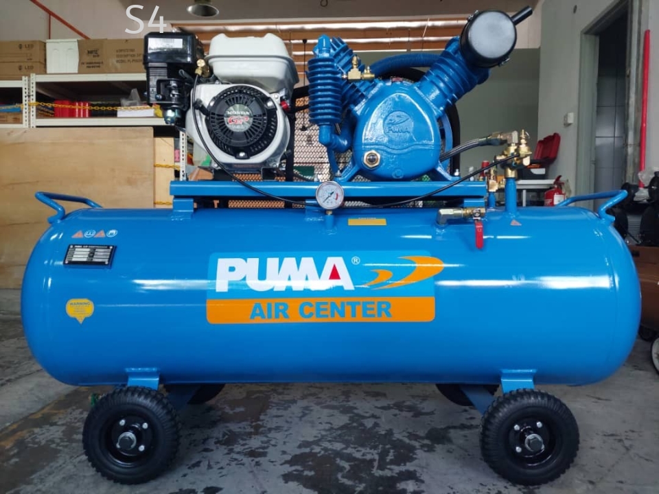 Puma Air Compressor | 5.5HP CT50-250G Petrol Engine Driven Outstation Air Cmpressor