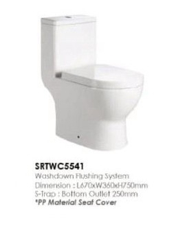 SRTWC 5541 Water Closet Series Bathroom / Washroom Choose Sample / Pattern Chart