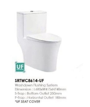 SRTWC 8614-UF Water Closet Series Bathroom / Washroom Choose Sample / Pattern Chart