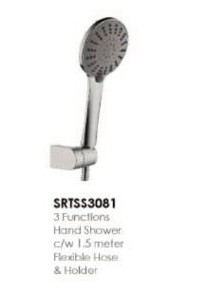 SRTSS 3081 Shower Taps / Shower Head Bathroom / Washroom Choose Sample / Pattern Chart