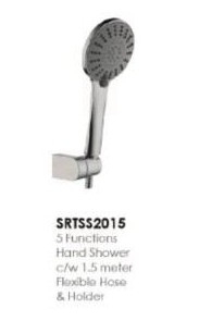 SRTSS 2015 Shower Taps / Shower Head Bathroom / Washroom Choose Sample / Pattern Chart