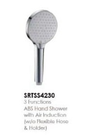 SRTSS 4230 Shower Taps / Shower Head Bathroom / Washroom Choose Sample / Pattern Chart