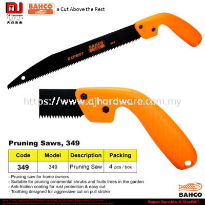 BAHCO PRUNING SAW 349 (CL)