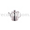 QWARE STAINLESS STEEL TEA POT C31358 70 OZ KITCHEN APPARELS