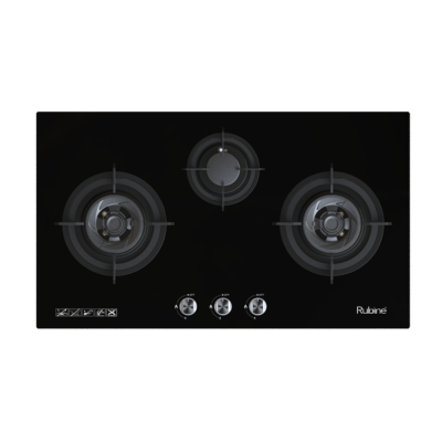 Rubine Gas Hob - RGH-LOTOFLEXI3B-BLFX