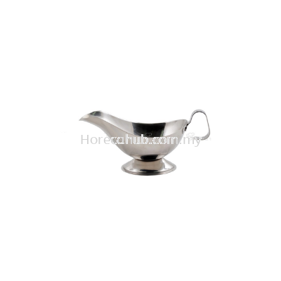 QWARE STAINLESS STEEL ECONOMICAL GRAVY BOATS SGB8 8 OZ