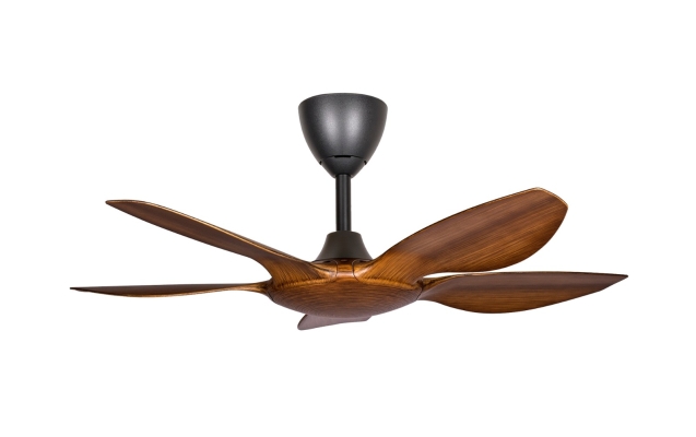 Alpha Ceiling Fan - AX60 5B  40  ( Matt Black + Walnut)