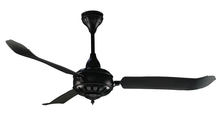 Alpha Ceiling Fan - HERITAGE (Black)