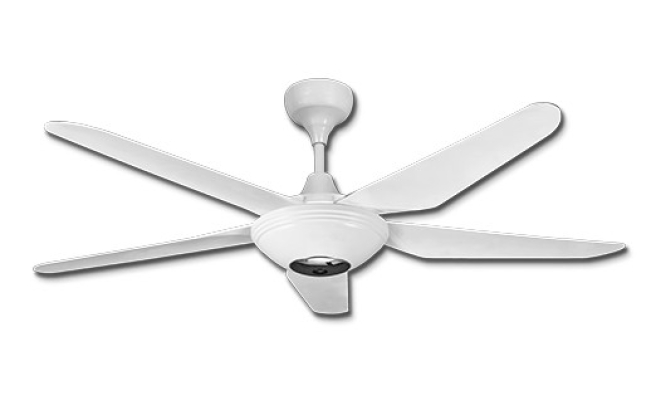 Deka Deluxe Ceiling Fan -X7N (White)