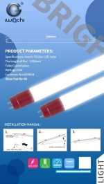 Iwachi T8 55W LED Tube