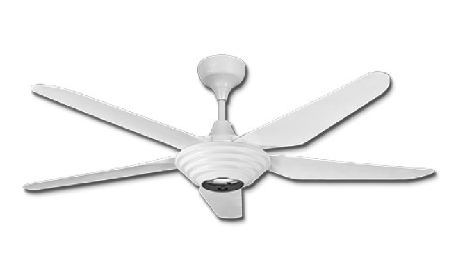 Deka Designer Ceiling Fan - F1N (White)