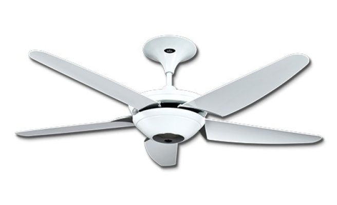 Deka Designer Ceiling Fan - R8T (White)