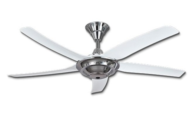 Deka Designer Ceiling Fan - R5 (White)