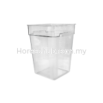 QWARE JD PC SQUARE FOOD STORAGE CONTAINER (WITHOUT COVER) JD-2274C 22L