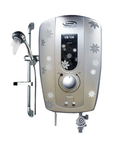 ELMARK Instant Water Heater - UK-708  (Silver)