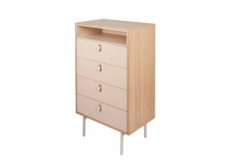 Creme 4-Drawer Chest