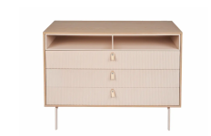 Creme 3-Drawer Dresser