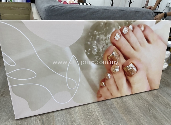 Nail Shahso Sunway Pyramid - WoodFrame+Canvas 