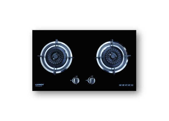 Livinox Gas Hob - LGH-EURECA-2B-BL