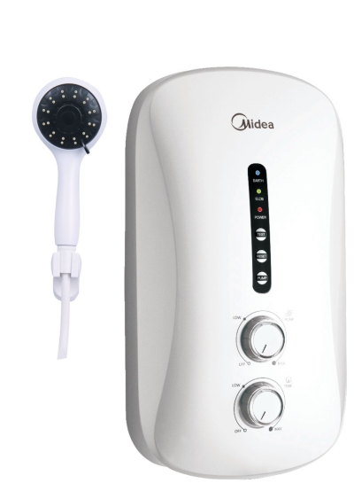 Midea Water Heater with DC Silent Pump - MWH-38P3 (White)