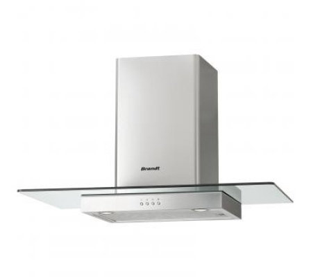 WALL-MOUNTED EXTRACTOR HOOD AD1189X STAINLESS STEEL+GLAS