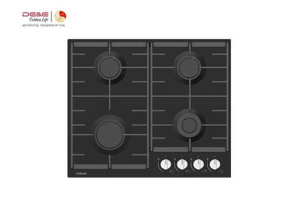 Dapur Gas Kaca Terbaja DE&E Nova 60CM - S46035 