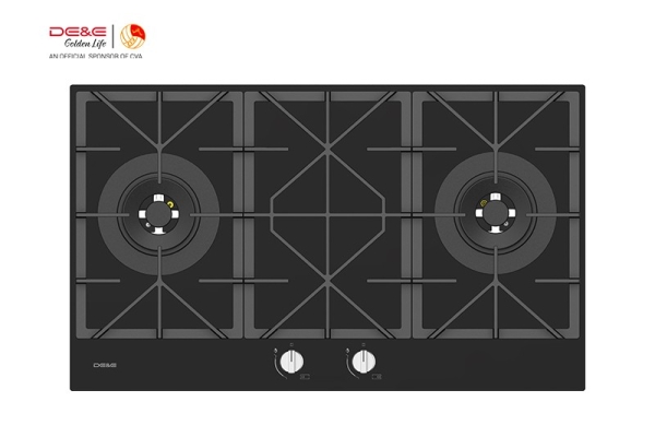 DE&E Hob Nova 87CM Tempered Glass S28626