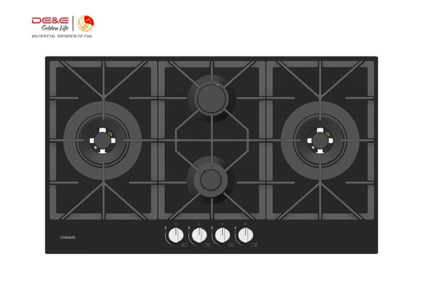 Dapur Gas DE&E Nova 87CM Kaca Terbaja S48666