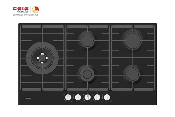 Dapur Gas DE&E Nova 87CM Kaca Terbaja S58665