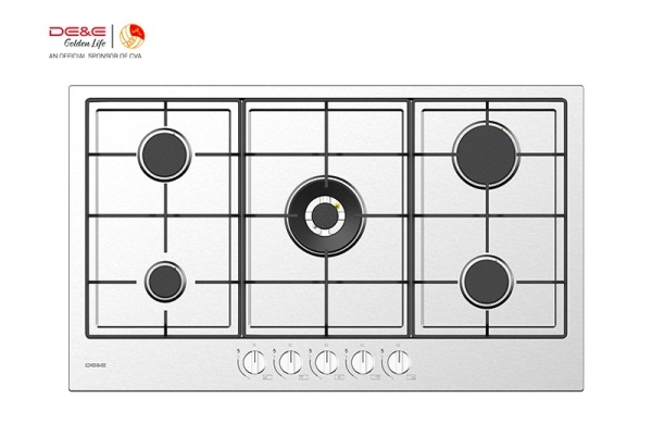 DE&E Hob Nova-87CM-Stainless Steel S58668  