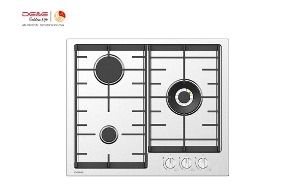 Dapur Gas Keluli tahan karat DE&E Nova 60CM - S36028 