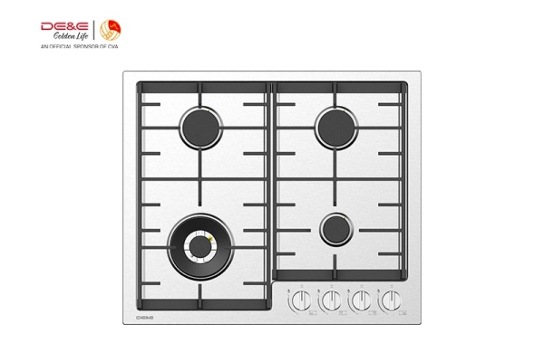 Dapur Gas Keluli tahan karat DE&E Nova 60CM - S46038 