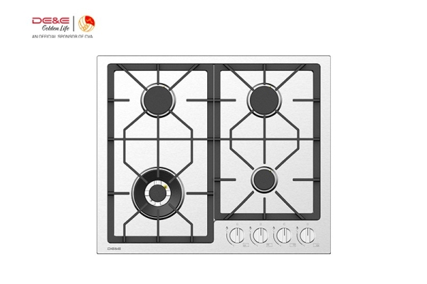 Dapur Gas Keluli tahan karat DE&E Nova 60CM - S46038