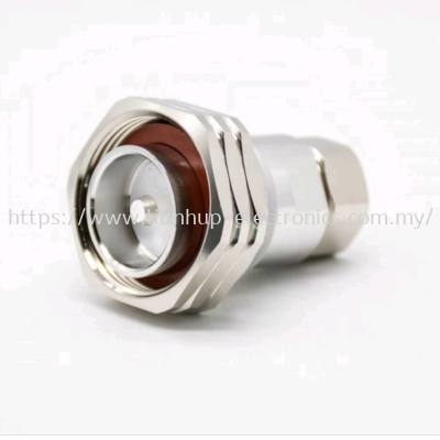 7/16 DIN Feeder Cable Male RF Plug (1/2'')