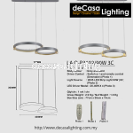 Modern Ring Pendant Light (3102)