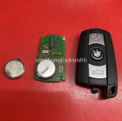 change bmw car key remote battery