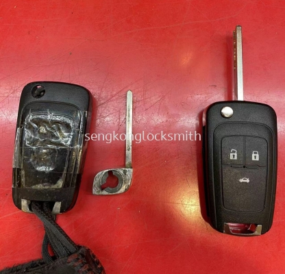 chevrolet car key control casing