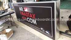 mr roadtax lightbox signage signboard at shah alam selangor
