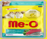 Me-O Cat Pouch Kitten Tuna and Sardine 80g