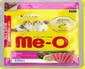 Me-O Cat Pouch Kitten Tuna 80g