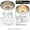 LED Crystal Ceiling Light (7102) Stylish Ceiling Light CEILING LIGHT
