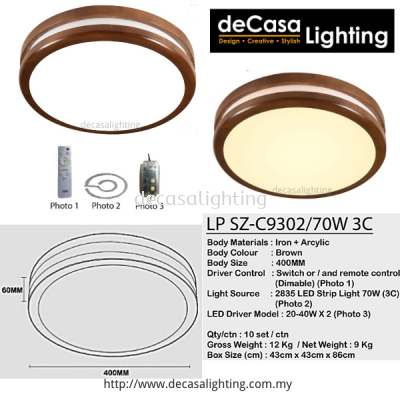 Modern Ceiling Light (9302)