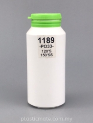 200ml Pharmaceutical Tablet / Capsule Bottle : 1189