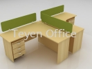 cluster 2 in 1 CLUSTER 2 IN 1  DESKING SYSTEM