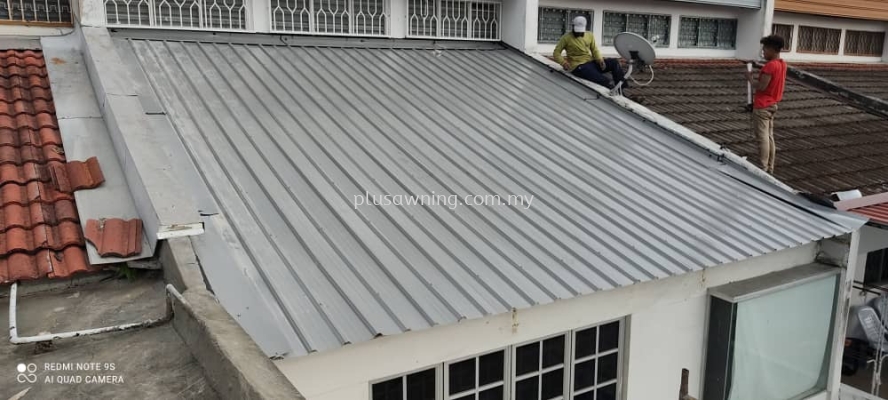 METAL ROOFING @JALAN BUNGA TANJUNG 16, TAMAN SERAYA, AMPANG, SELANGOR