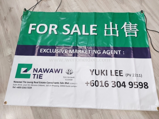 For Sale banner