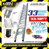 EVERLAS ED20DR 33 Rung 10117MM Heavy Duty Double Extension Ladder  Ladder Home Improvement
