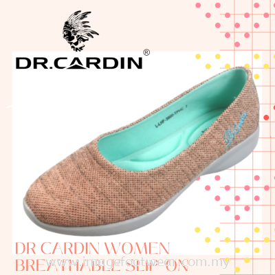 Dr Cardin Women Breathable Slip-On Sneaker L-LHF-3600- PINK Colour