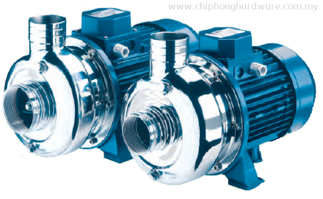 Stainless Steel Electric Pump Open Impeller - Type DWO