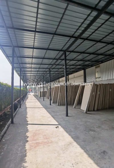 Mild Steel Awning Zink Kilang 